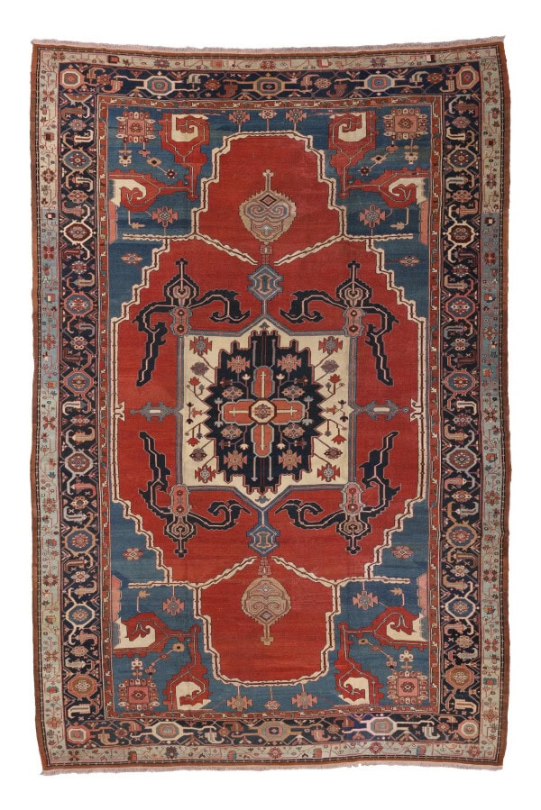 Mansion-Size Serapi Rug, Persia, Late 19th C., 11'10'' x 18'0''
