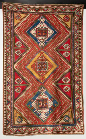 A Fine Late 19th Century Kazak Carpet