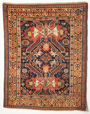A Fine and Unusual Kazak Circa 1890