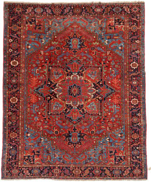 Bonhams Skinner : Heriz Karaja Carpet 12 ft. 4 in. x 15 ft. 6 in.