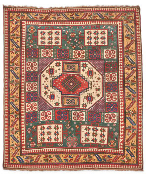 Bonhams Skinner : Karachoph Kazak Rug Caucasus 6 ft. x 7 ft. 1 in.