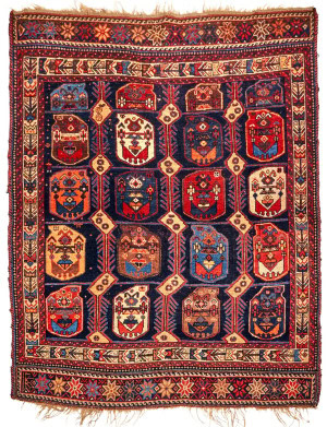 Bonhams Skinner : Afshar Rug 3 ft. 3 in. x 3 ft. 11 in.
