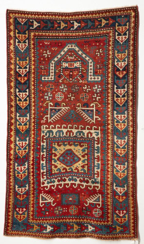 FACHRALO KAZAK PRAYER RUG, CIRCA 1880