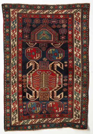 KAZAK PRAYER RUG