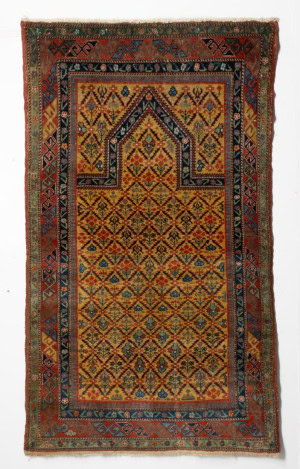 DAGHESTAN PRAYER RUG, LAST QUARTER 19TH CENTURY