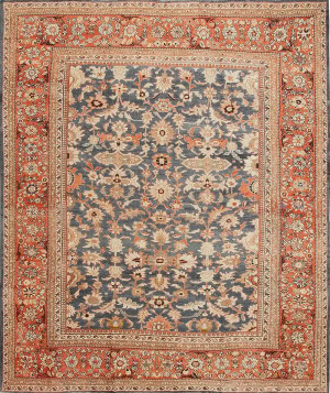 Antique Persian Sultanabad Allover Pattern Rug 16 ft 5 in x 13 ft 10 in (5 m x 4.22 m)