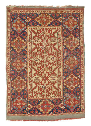 A 'LOTTO' RUG, PROBABLY USHAK, WEST ANATOLIA, EARLY 17TH CENTURY | Christie's