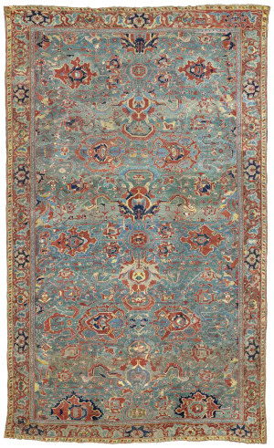 AN USHAK CARPET, WEST ANATOLIA, MID 18TH CENTURY | Christie's
